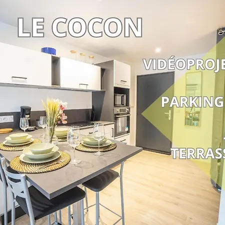 Apartmán New Le Cocon-clim-parking-wifi- Terrasse Pros Conciergerie Montpellier
